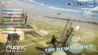 Screenshot from CHAOS Combat Copters HD - №1 Multiplayer Helicopter Simulator 3D