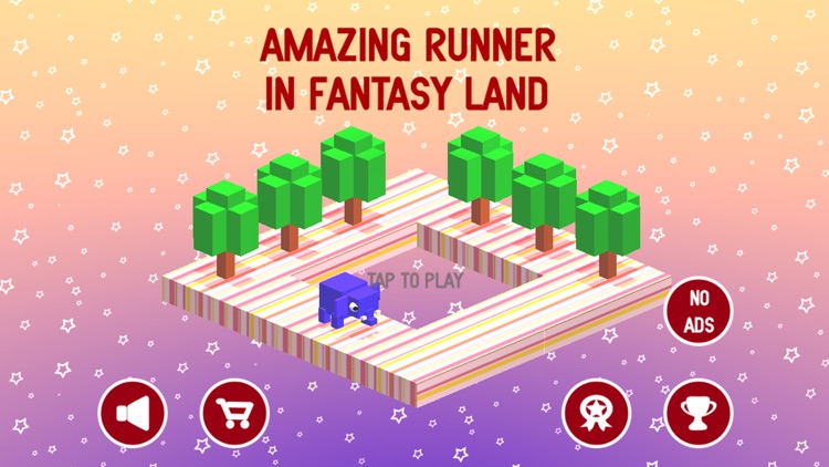 Amazing Runner In Fantasy Land