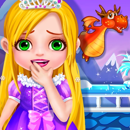 Ice Princess Warrior - Brave Love Story & Dragon Rescue Adventure Icon