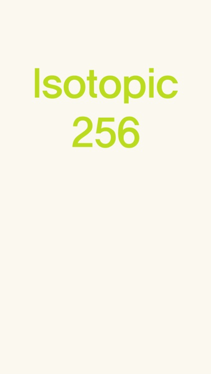 Isotopic-256