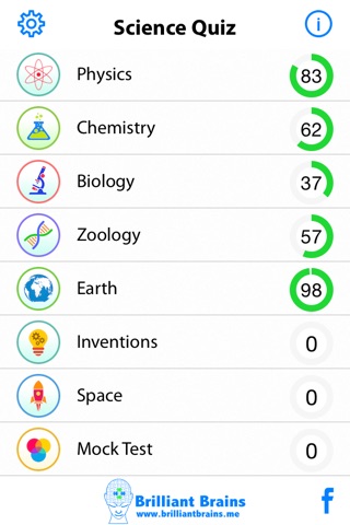 A Science Quiz: Lite Edition screenshot 2