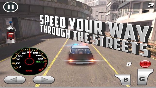 Reckless Cops Rival Bandits 3D Xtreme 911 Police Car Smash R(圖3)-速報App