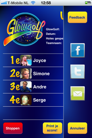 GlowGolf® Score screenshot 4