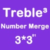 Number Merge Treble 3X3 - Sliding Number Block And Playing With Piano Sound