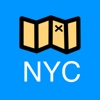 NYC Offline Tourist Map - New York City