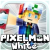 Pixelmon WHITE: MC Hunter Survival Mini Block Game with Multiplayer