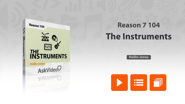 Instruments Course For Reason