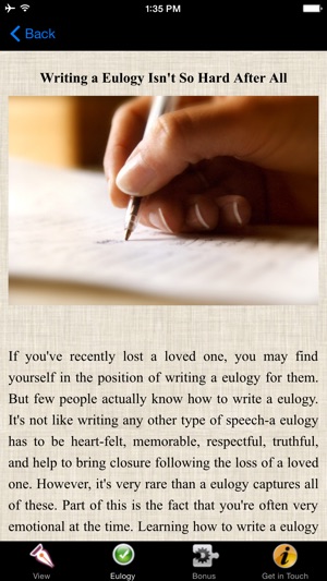 How To Write A Eulogy(圖2)-速報App