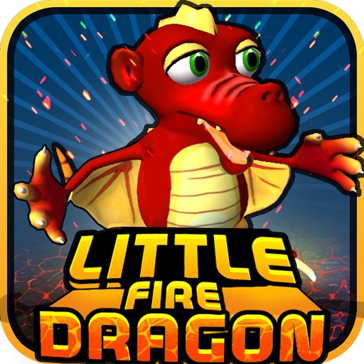 Little Fire Dragon - Free ( Simple Addictive Fun Game ) Icon