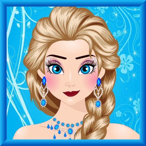 Winter Princess Dress Up And Make Up icon