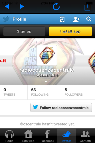 Radio Cosenza Centrale screenshot 3