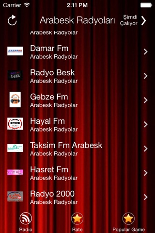 Arabesk Radyolar Canlı Dinle screenshot 3