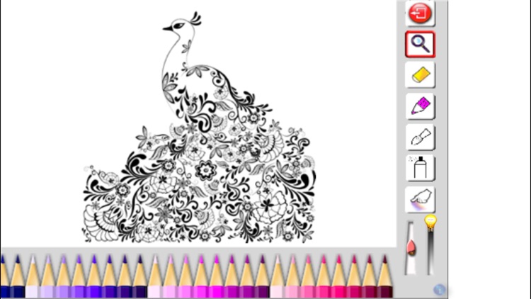 Adult Coloring book - Mandala, Flowers, Animals and Beautiful Patterns screenshot-3