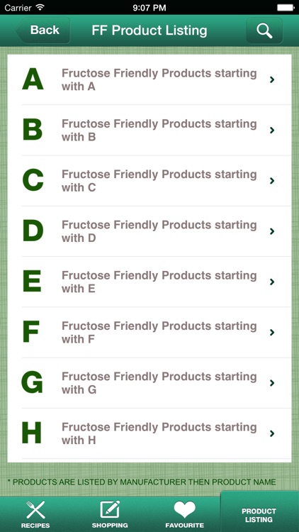 FODMAP screenshot-3