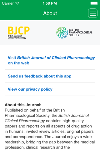 British Journal of Clinical Pharmacology screenshot 2