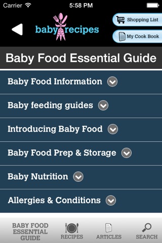 Baby Recipes & Health screenshot 3