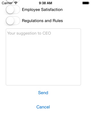 Suggest to CEO screenshot 2