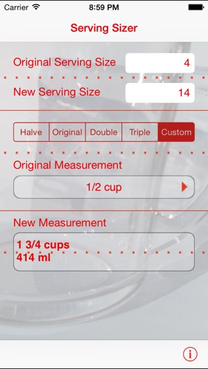 Serving Sizer recipe converter(圖5)-速報App