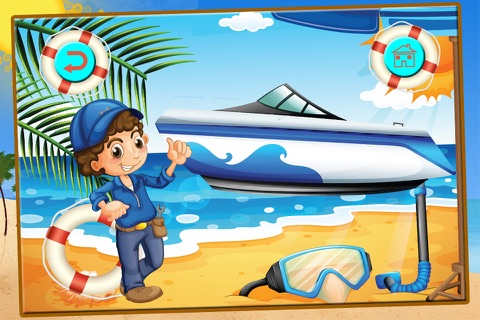 Boat Repair Shop – Build & fix boats in this crazy mechanic game for kids screenshot 4