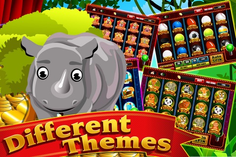 Bouncing Animals in the Lucky Zoo Island - Free Casino Vegas Slots Game screenshot 2