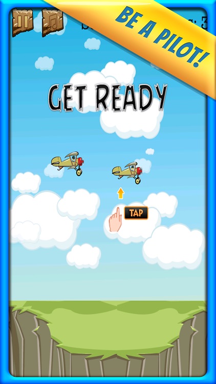 A Crazy Plane Flap and Fly Game