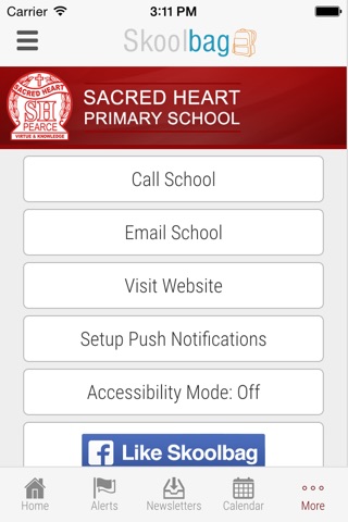 Sacred Heart Primary School Pearce - Skoolbag screenshot 4