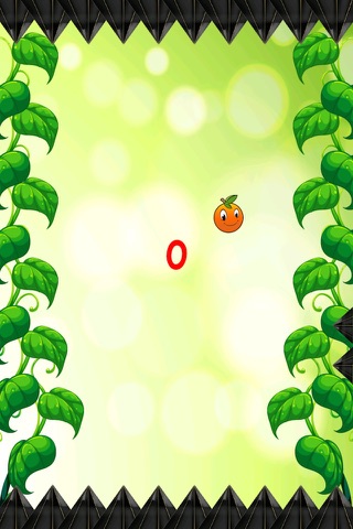 Orange Blitz: Don't touch the black spikes!- Free screenshot 2