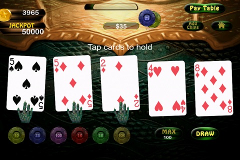 Amazing Dragon Jackpot Poker - grand American casino game screenshot 2