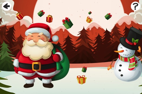 A Christmas Kids Game With Santa, Snowman and Gifts For Free: Learning Fun screenshot 2