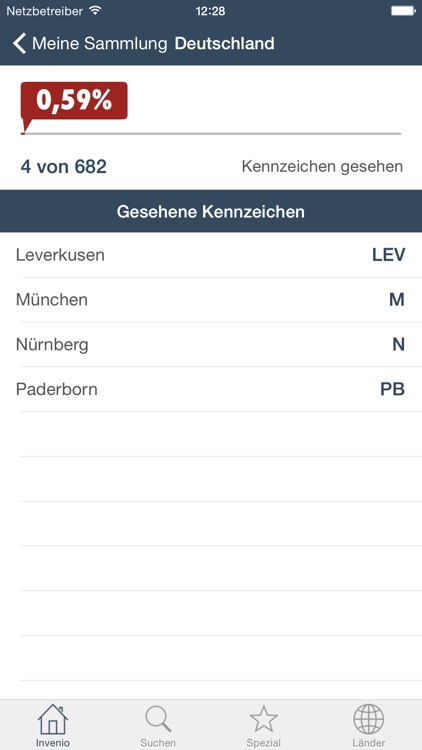 Invenio Kennzeichen EU screenshot-3