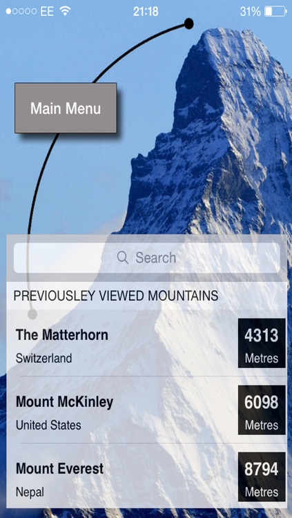 Mountain Database