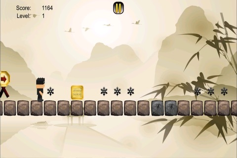 A Ninja Go FREE - Fast Bouncing Samurai Adventure screenshot 3