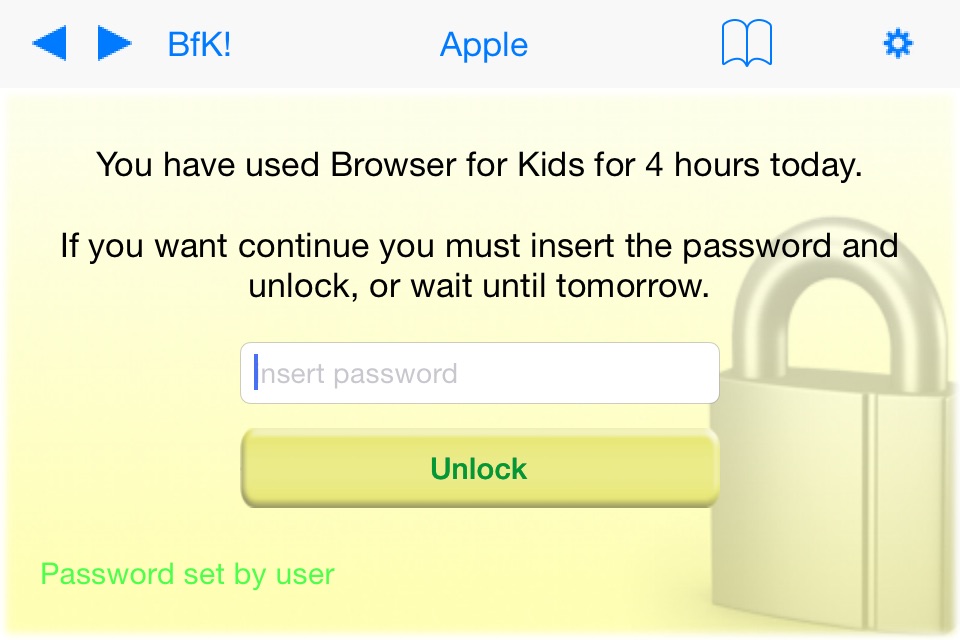 Browser for Kids Lite – Parental control safe browser with internet website filter screenshot 3