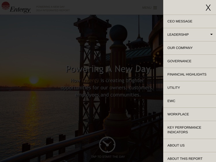 Entergy Report - tablet screenshot-3