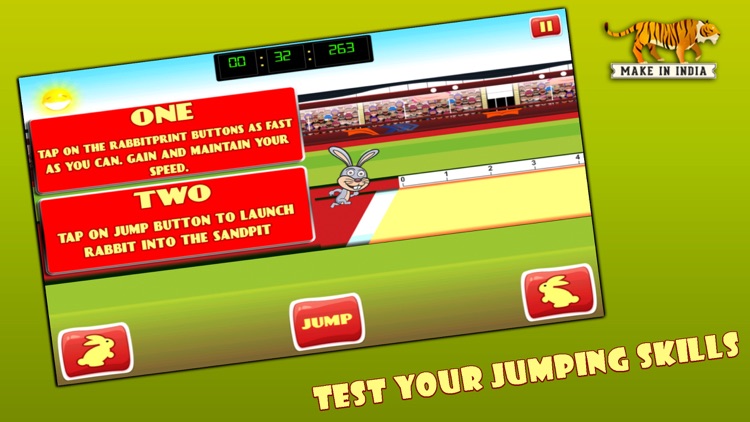Rabbit Long Jump by Mohan Rathore