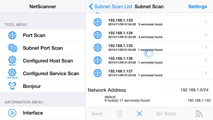 NetScanner for iOS screenshot-2