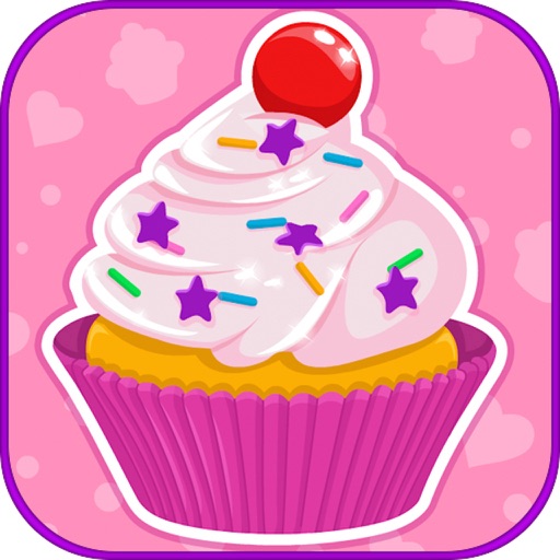 cupcake maker salon - free game icon