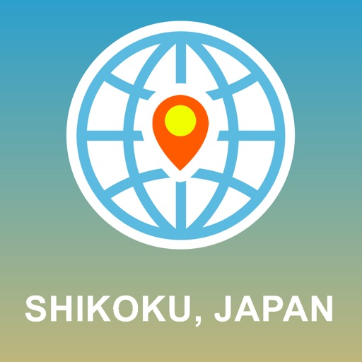 Shikoku, Japan Map - Offline Map, POI, GPS, Directions