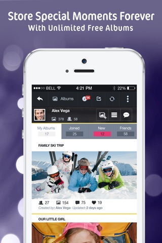 Shareaflash Photo & Video Album To Collect & Share Private Fotos And Videos Of Special Events Within A Personal Group screenshot 3