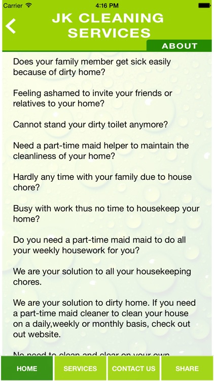 JK CLEANING SERVICES screenshot-3