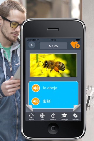Learn Chinese and Spanish Vocabulary: Memorize Words Free screenshot 2