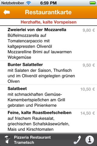 Trametsch screenshot 2