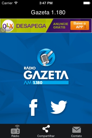 Rádio Gazeta AM 1.180 screenshot 3