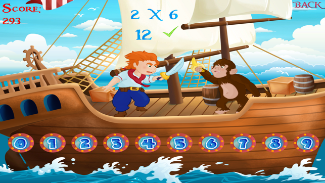 Learn Times Tables - Pirate Sword Fight(圖2)-速報App