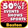 50% Off Boston & New England Events, Shows and Sports Guide by Wonderiffic®