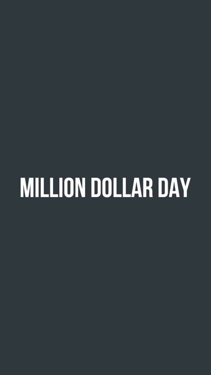 Million Dollar Day