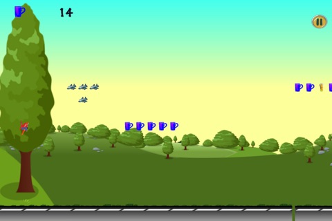 Plane Buzz Rush - Aerial Collecting Game for Kids Free screenshot 3