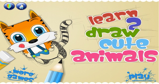 Learn 2 Draw Cute Animals(圖1)-速報App