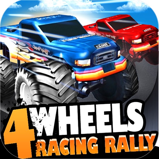 4 Wheels Racing Rally ( 3d Monster Truck Race Game ) icon