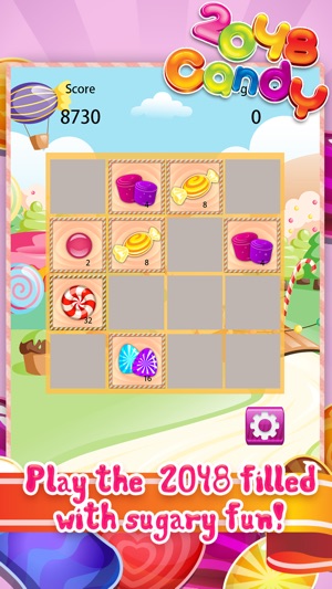 Candy 2048 Craze - Awesome Puzzle (Free)